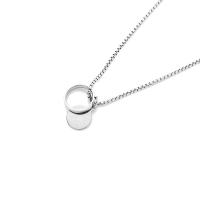 Stainless Steel Jewelry Necklace, with 5cm extender chain, polished, fashion jewelry & Unisex, original color cm 