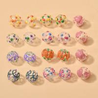 Glass Beads, Round, DIY & enamel 14mm 