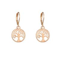 Zinc Alloy Leverback Earring, zinc alloy earring lever back clip, plated, for woman, golden, 31mm 