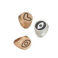 Zinc Alloy Finger Ring, plated, for woman 18mm 