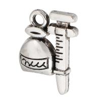 Zinc Alloy Jewelry Pendants, plated, Unisex Approx 2mm 