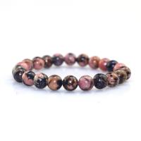 Bracelet Rhodonite, fait à la main, unisexe, couleurs mélangées, 8mm cm, Vendu par PC