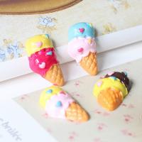 Mobile Phone DIY Decoration, Resin, Ice Cream 