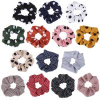 Hair Scrunchies, Cloth, handmade, Girl & Korean style & for woman 