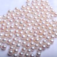 Natural Freshwater Pearl Loose Beads, Round, DIY 