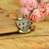 Zinc Alloy Jewelry Pendants, plated, golden 