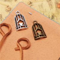 Zinc Alloy Jewelry Pendants, Cage, plated 