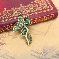 Zinc Alloy Jewelry Pendants, plated, antique bronze color 