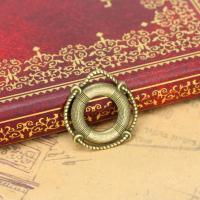 Zinc Alloy Jewelry Pendants, plated, antique bronze color 