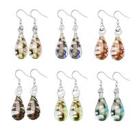 Lampwork Drop Earring, Teardrop, fashion jewelry & for woman 