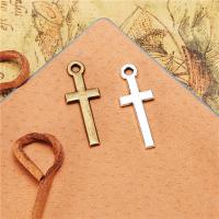 Zinc Alloy Cross Pendants, plated, DIY 