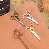 Zinc Alloy Jewelry Pendants, Scissors, plated, DIY 