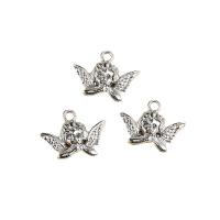 Zinc Alloy Jewelry Pendants, Angel, plated, DIY 