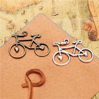 Zinc Alloy Jewelry Pendants, Bike, plated, DIY 