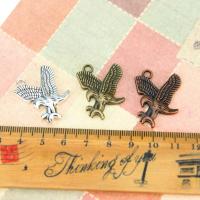 Pendentifs animaux en alliage de zinc, Aigle, Placage, DIY, plus de couleurs à choisir Vendu par PC