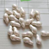 Abalorios de Plastico ABS , Perlas de plástico ABS, Bricolaje & perforado medio, Blanco, 2.5*1cm, 50PCs/Bolsa, Vendido por Bolsa