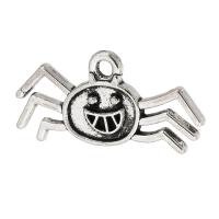 Zinc Alloy Jewelry Pendants, Spider, plated, Unisex Approx 2mm 