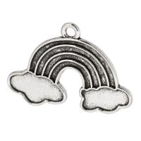 Zinc Alloy Jewelry Pendants, Cloud, plated, Unisex Approx 2mm 