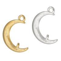 Zinc Alloy Jewelry Pendants, Moon, plated, DIY Approx 2mm, Approx 