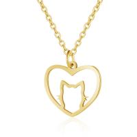 Acier titane collier, coeur, pour femme, plus de couleurs à choisir cm, Vendu par PC