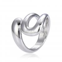 Messing Open -Finger-Ring, plattiert, Einstellbar & unisex, keine, 17mm, verkauft von PC