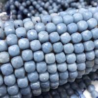 Sapphire Sea gemstone Beads, polished, Star Cut Faceted & DIY, blue, 8-8.5mm Approx 38 cm 