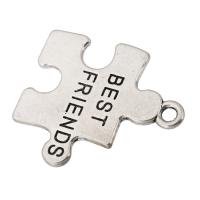 Zinc Alloy Message Pendants, plated, Unisex Approx 2mm 