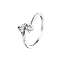 Cubic Zirconia Micro Pave Brass Finger Ring, plated, Adjustable & micro pave cubic zirconia & for woman 