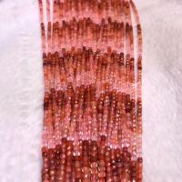 Perles agates, Yunnan agate rouge, cadre, poli, Surface de coupe de l'étoile & DIY, rouge, 4mm Environ 38 cm, Vendu par brin