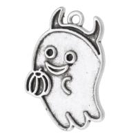 Zinc Alloy Jewelry Pendants, Ghost, plated, Unisex Approx 1mm 