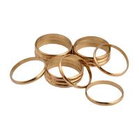 Messing Verknüpfung Ring, Kreisring, goldfarben plattiert, DIY, goldfarben, 18x2mm, ca. 100PCs/Tasche, verkauft von Tasche