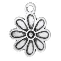 Zinklegierung Blume Anhänger, plattiert, unisex, keine, 16x19x3mm, Bohrung:ca. 2mm, verkauft von kg