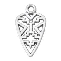 Zinc Alloy Jewelry Pendants, plated, Unisex & hollow Approx 2mm 