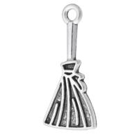 Zinc Alloy Jewelry Pendants, Broom, plated, Unisex Approx 2mm 