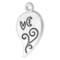 Zinc Alloy Jewelry Pendants, plated, Unisex Approx 2mm 