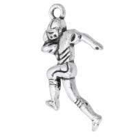 Zinc Alloy Jewelry Pendants, plated, Unisex Approx 2mm 