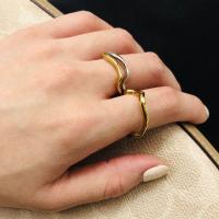 Messing Fingerring, plattiert, Modeschmuck & für Frau, keine, Größe:7, verkauft von PC