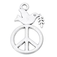 Zinc Alloy Animal Pendants, plated, Unisex Approx 2mm 