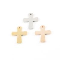 Stainless Steel Cross Pendants, 304 Stainless Steel, Vacuum Ion Plating, DIY Approx 1.8mm 