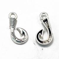 Zinc Alloy Jewelry Pendants, antique silver color plated, Unisex, silver color 