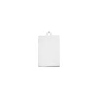 Stainless Steel Pendants, 304 Stainless Steel, Rectangle, Vacuum Ion Plating, DIY 