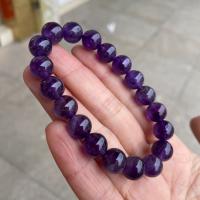 Amethyst Bracelet, Unisex Approx 7.28 Inch 