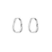 Boucle d'oreille goutte argent sterling, argent sterling 925, Placage de couleur argentée, pour femme, argent Vendu par paire