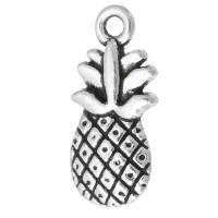 Zinklegierung Obst Anhänger, Ananas, plattiert, unisex, keine, 9x20x3mm, Bohrung:ca. 1.5mm, verkauft von kg