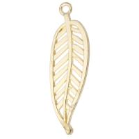 Zinc Alloy Leaf Pendants, plated, Unisex & hollow Approx 2.5mm 