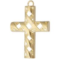 Zinc Alloy Cross Pendants, plated, Unisex & hollow Approx 4mm 