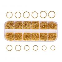 DIY Bracelet Beads Set, Iron, plated 4-10mm 