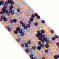 Lavender Beads, Round, DIY Approx 38 cm 