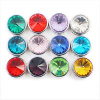 Fashion Crystal Beads, Zinc Alloy, with Crystal, DIY 8mm 