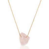 Quartz Necklace, with Zinc Alloy, irregular, gold color plated, Unisex .96 Inch 